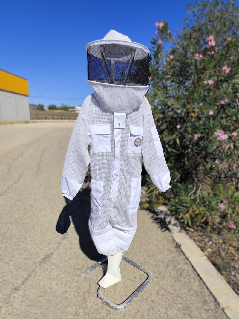 TRAJE APICULTOR VENTILADO CON CARETA REDONDA