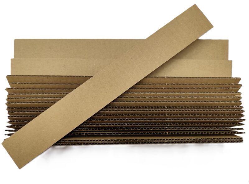 Tablilla de cartón onduladas 31x4cm y 5mm de grosor