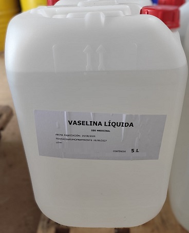 VASELINA LIQUIDA 5 L