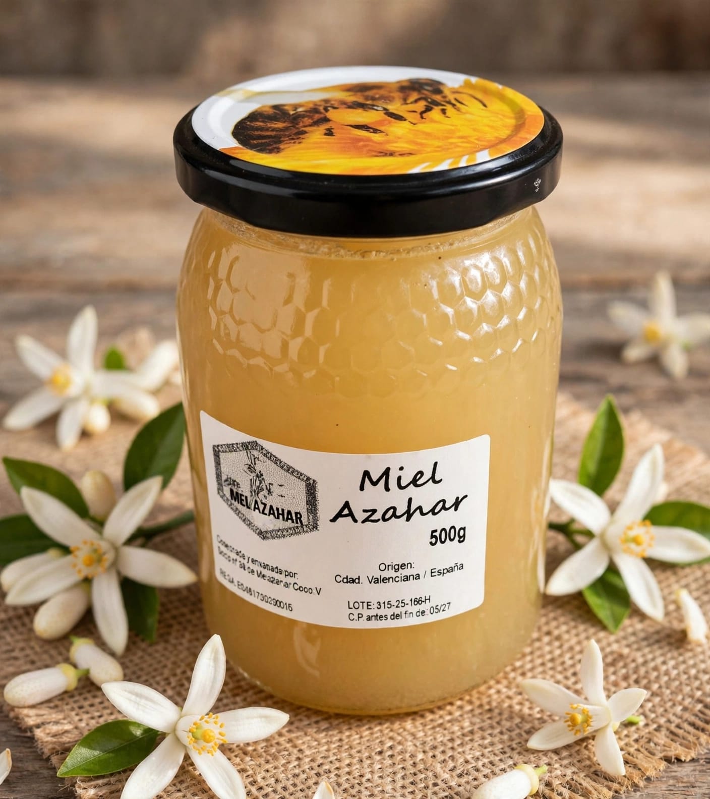 Miel de Azahar 500 gr o 1 kg